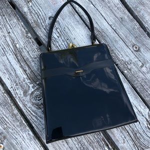 Vintage Black Clutch